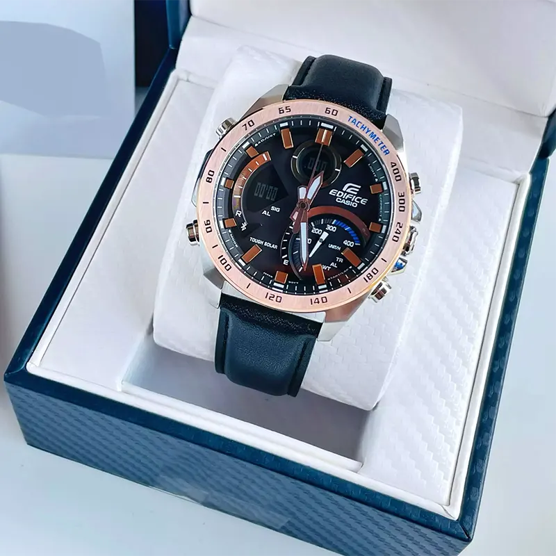 Casio Edifice Men's Watch Chronograph Tough Solar Bluetooth | ECB-900GL-1B